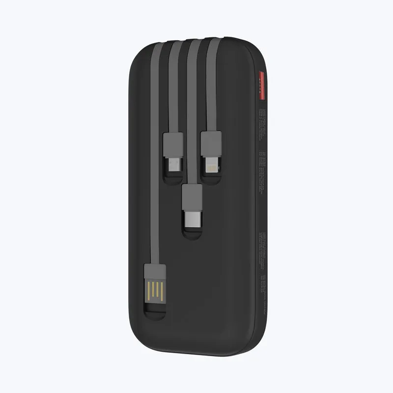 ZEBRONICS Power Bank 10000 mAh with 4 IN 1 CABLE (EnergiPod 10R2) view 2